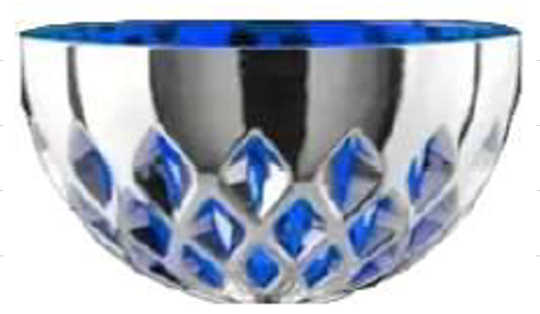 чаша с отверст син