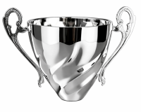 чаша 3830 с ручками серебро