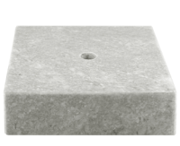 Основание мрамор белый (80х30)