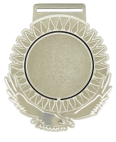 2027-2862 МЕДАЛЬ ПРЕЗИДЕНТ (99х86 мм) (2027-2862b серебро)