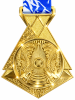 26-6906 МЕДАЛЬ АЛҒА с лентой 57х76х3 мм реверс