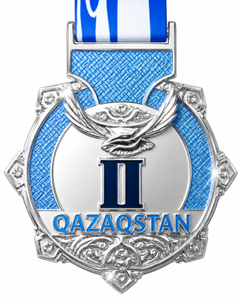 6676 медаль сункар серебро