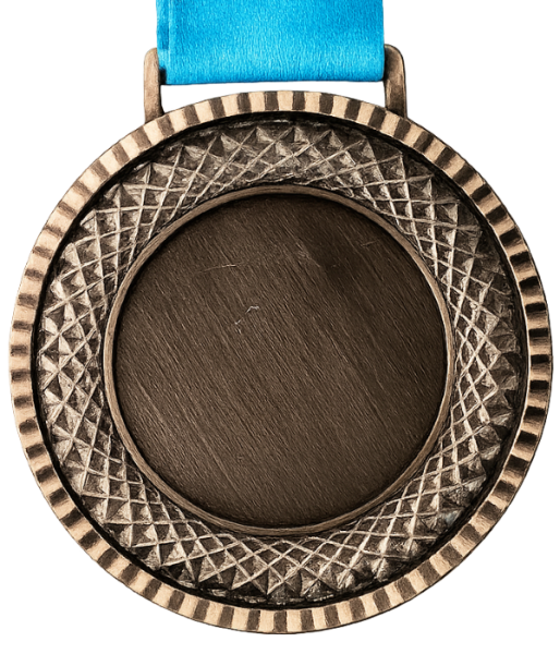 медаль кари бронза без фона