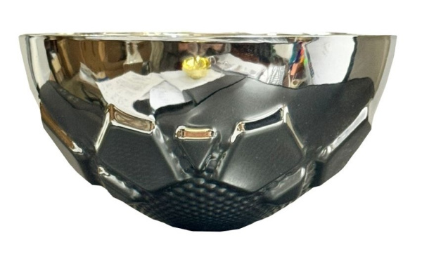 чаша ромбики серебро