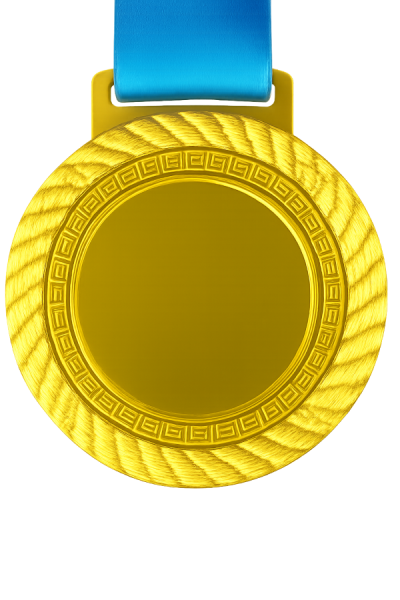 медаль бат золото